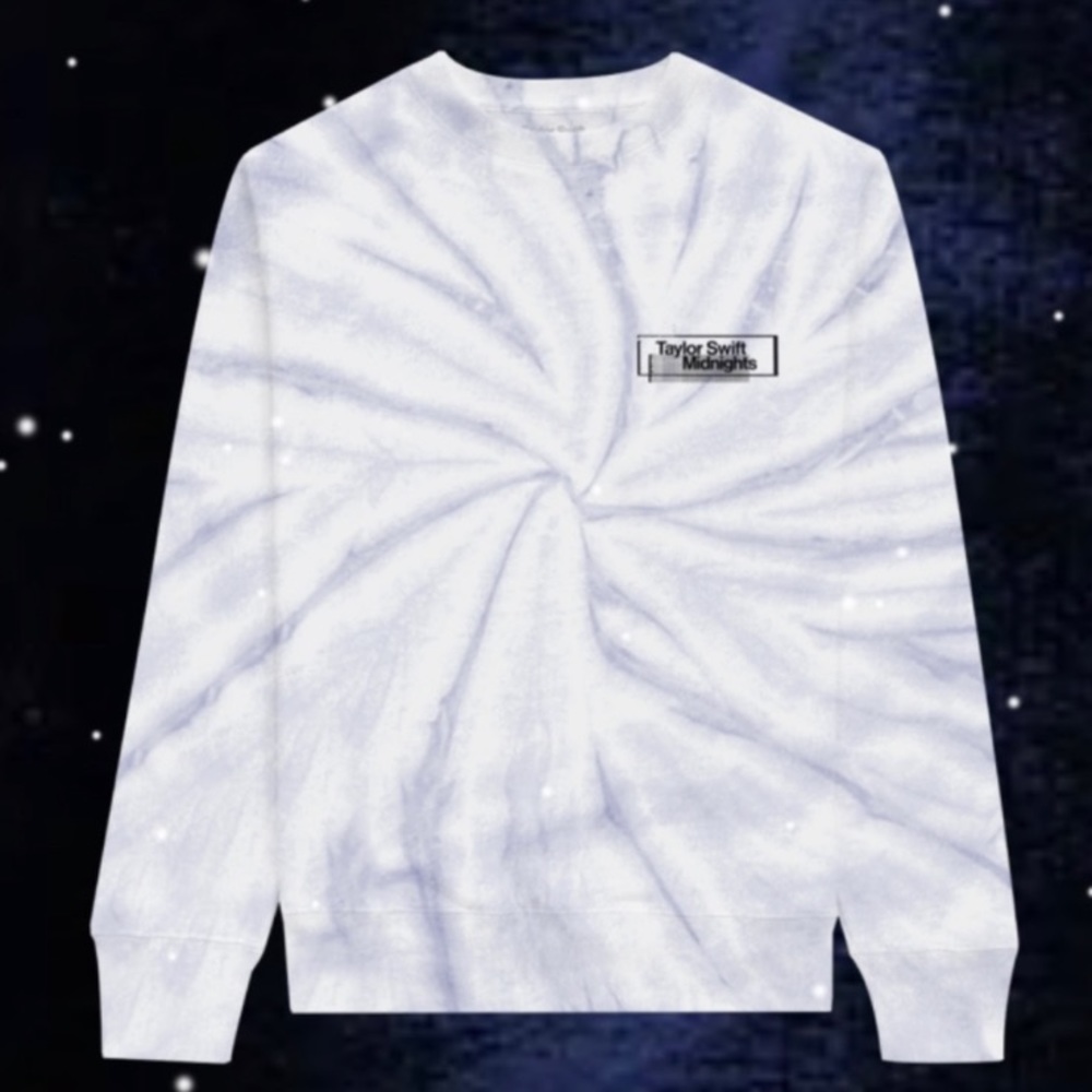 Taylor Swift Midnights Lavender Haze Limited Edition Sweatshirt & CONFETTI Sz M